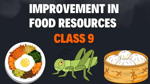 Improvement in Food Resources Notes